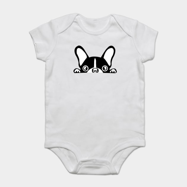 French Bulldog Baby Bodysuit by DickinsonDesign